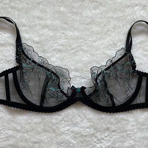 Agent Provocateur Floral Lace Bra